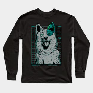 Cyborg Dog Long Sleeve T-Shirt